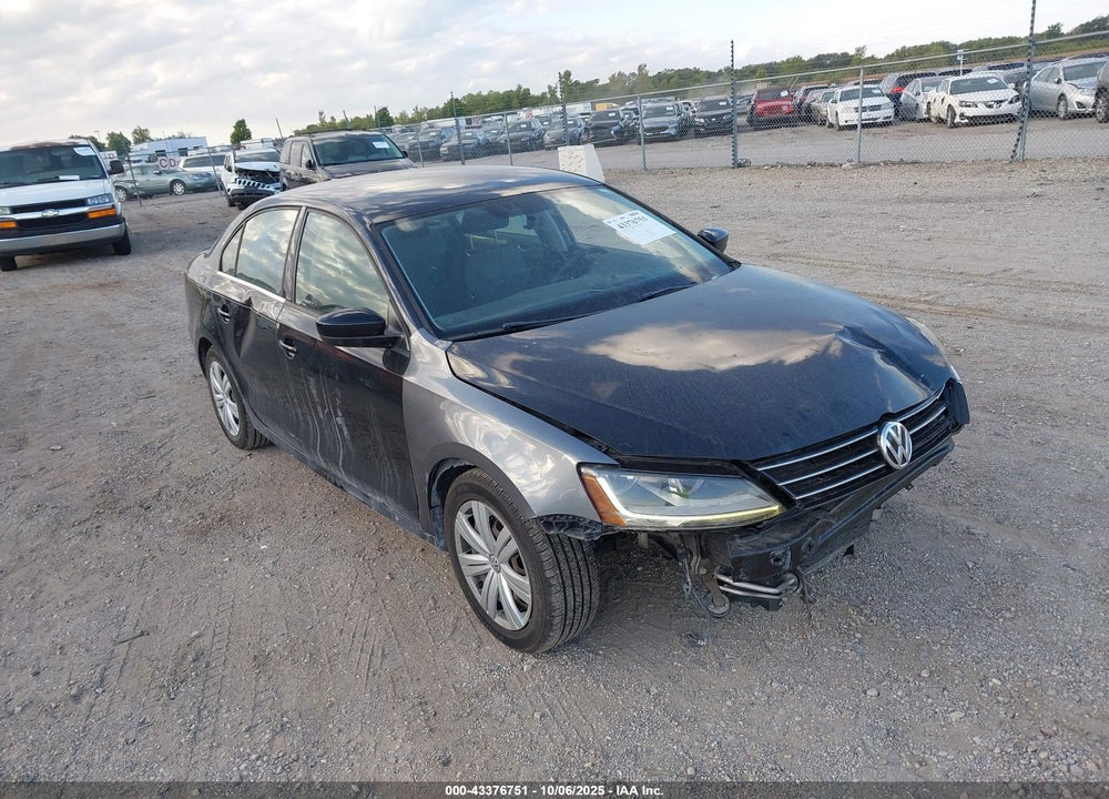 2017 VOLKSWAGEN JETTA 1.4T S VIN: 3VW2B7AJXHM332374