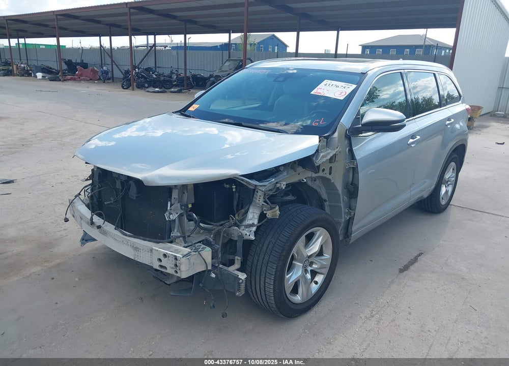 2017 TOYOTA HIGHLANDER VIN: 5TDYZRFH9HS224869
