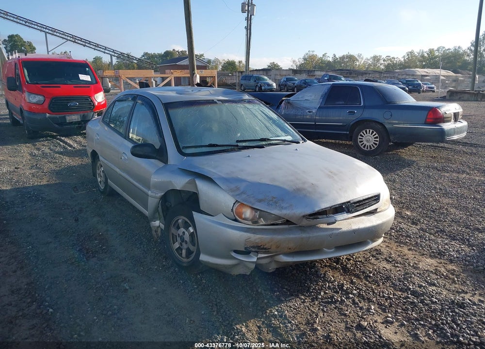 2001 KIA RIO VIN: KNADC123916022192