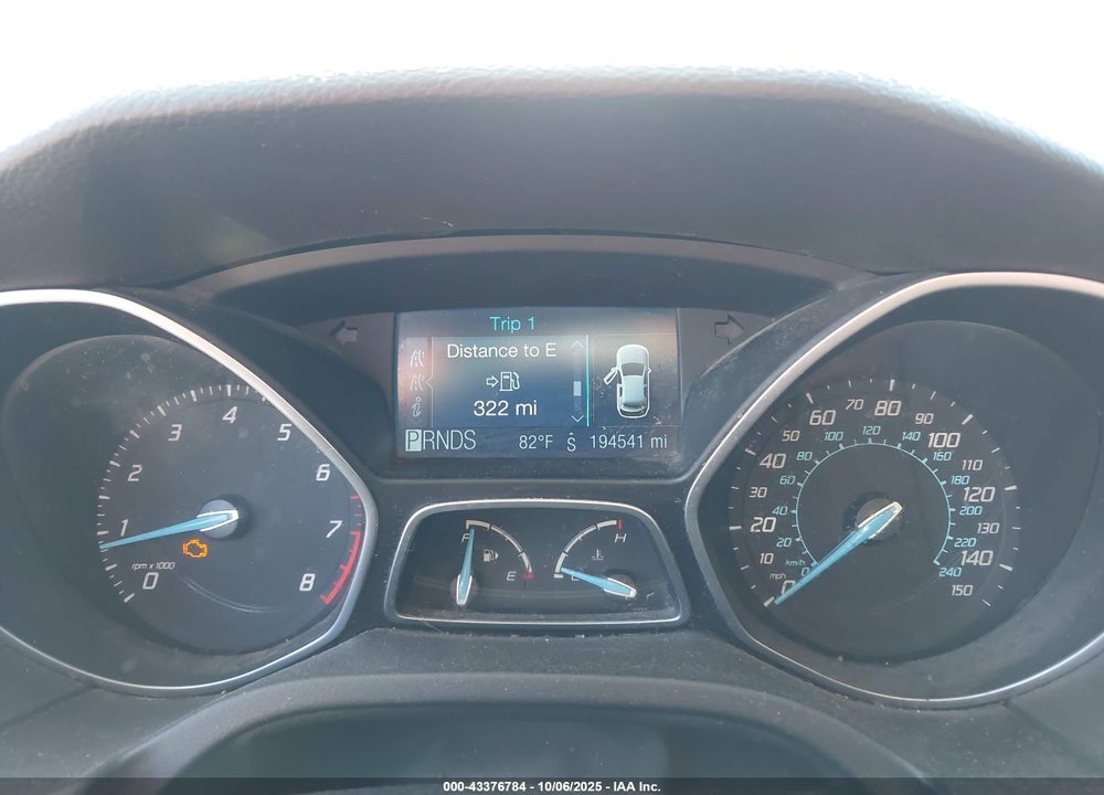 2012 FORD FOCUS VIN: 1FAHP3F21CL127759
