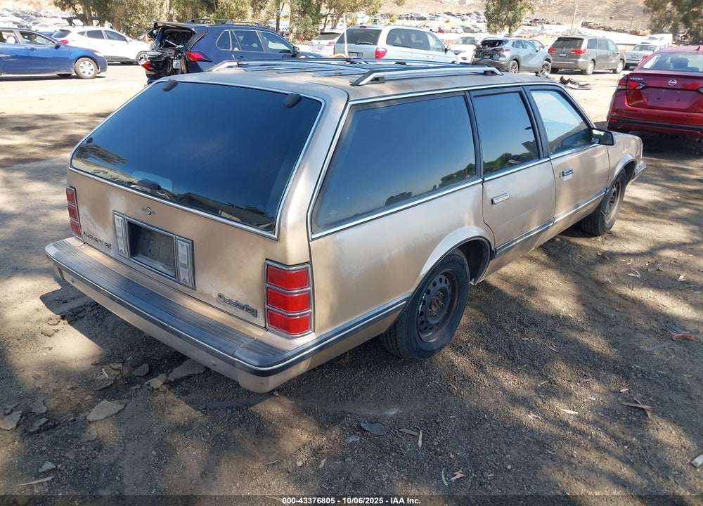1986 CHEVROLET CELEBRITY VIN: 1G1AW35W9G6180693
