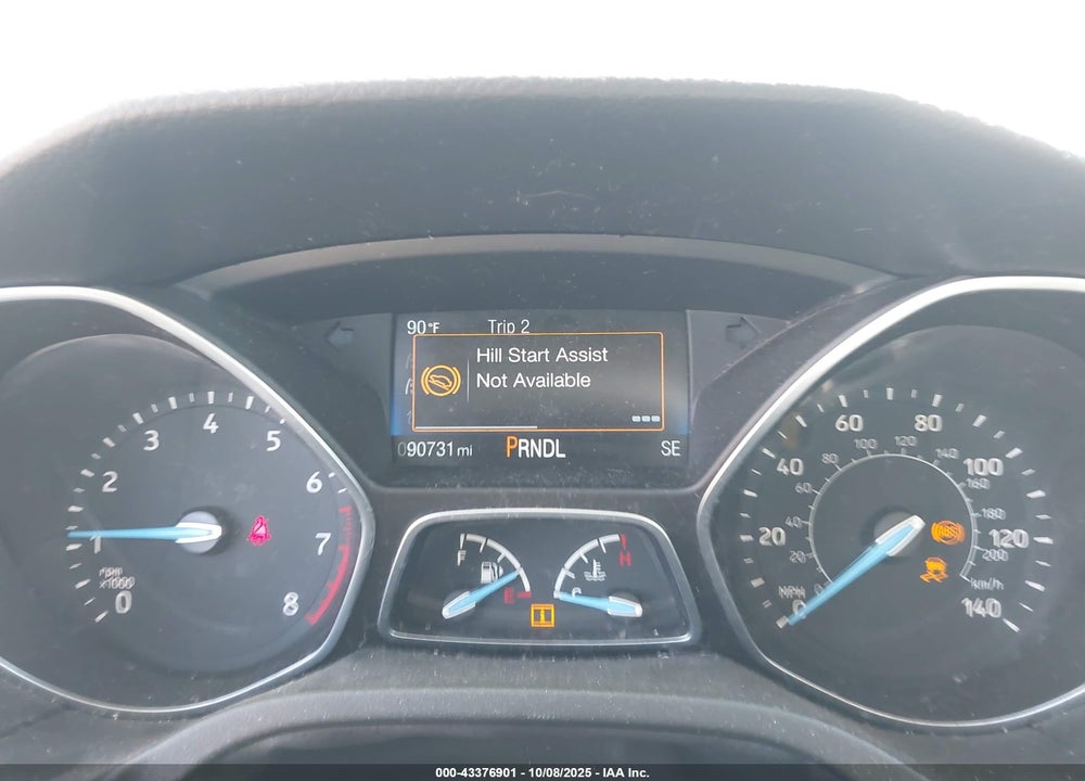 2018 FORD FOCUS VIN: 1FADP3K24JL315371