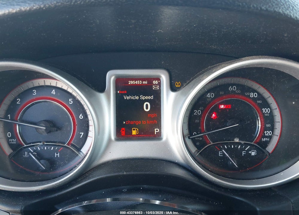 2016 DODGE JOURNEY VIN: 3C4PDCAB2GT166280