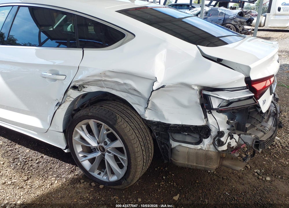2022 AUDI A5 SPORTBACK PREMIUM 40 TFSI QUATTRO S TRONIC VIN: WAUABCF52NA030845