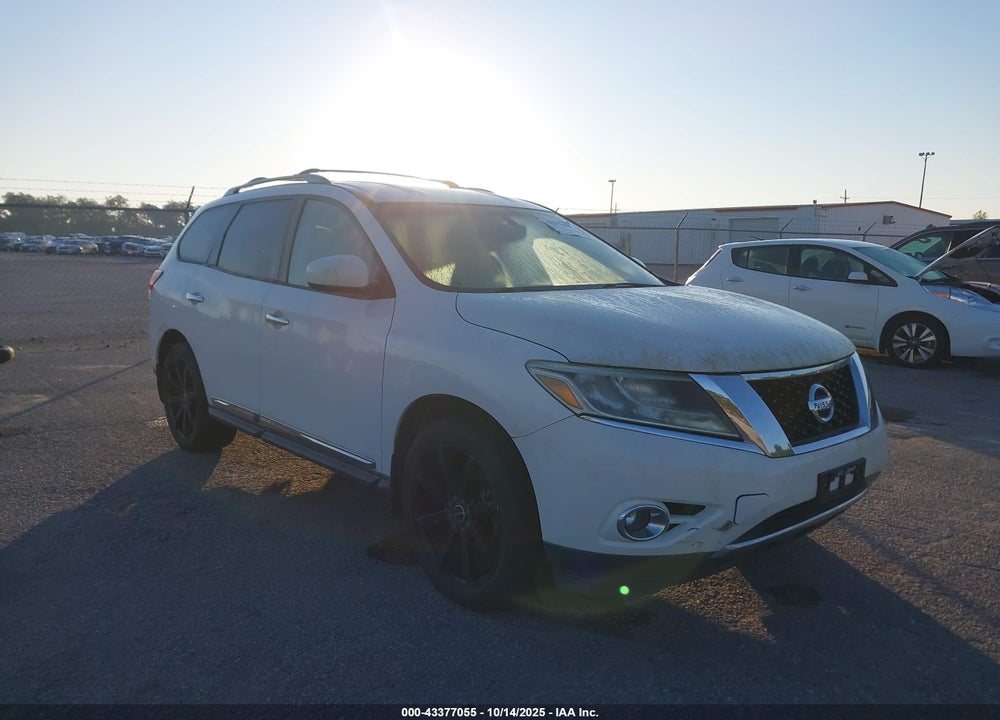 2013 NISSAN PATHFINDER SL VIN: 5N1AR2MM4DC666488