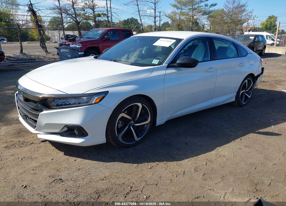2022 HONDA ACCORD SPORT VIN: 1HGCV1F38NA063601