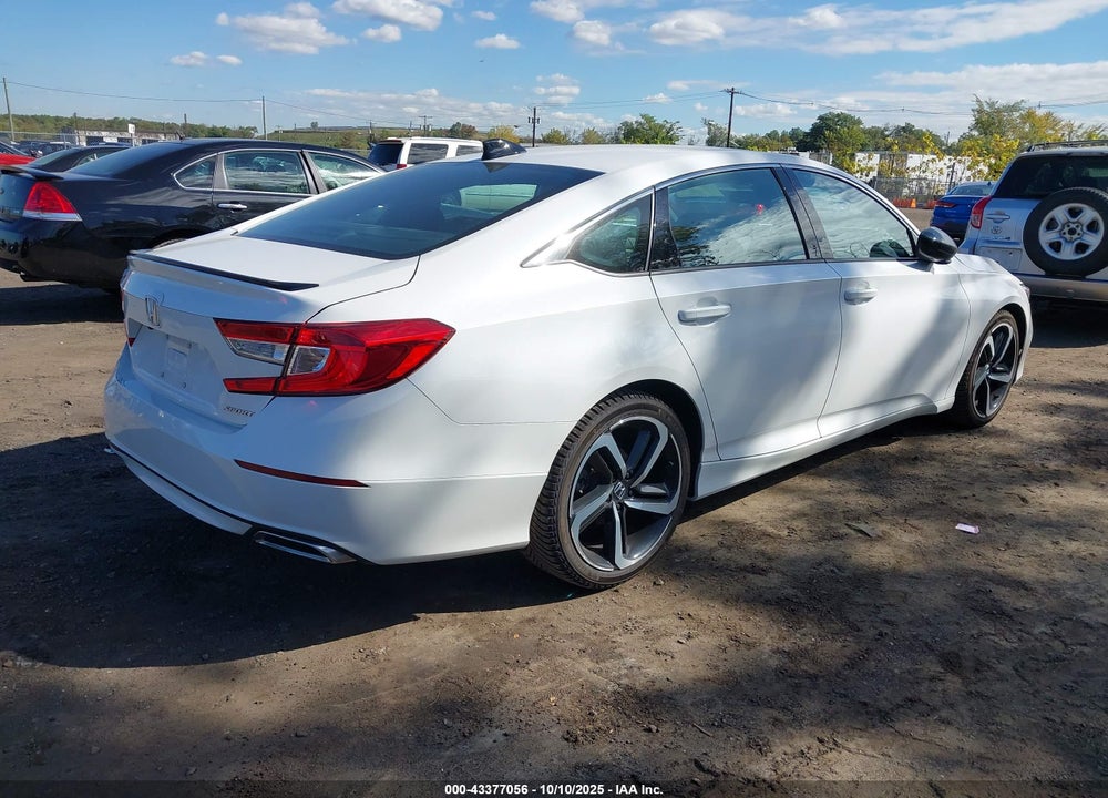 2022 HONDA ACCORD SPORT VIN: 1HGCV1F38NA063601