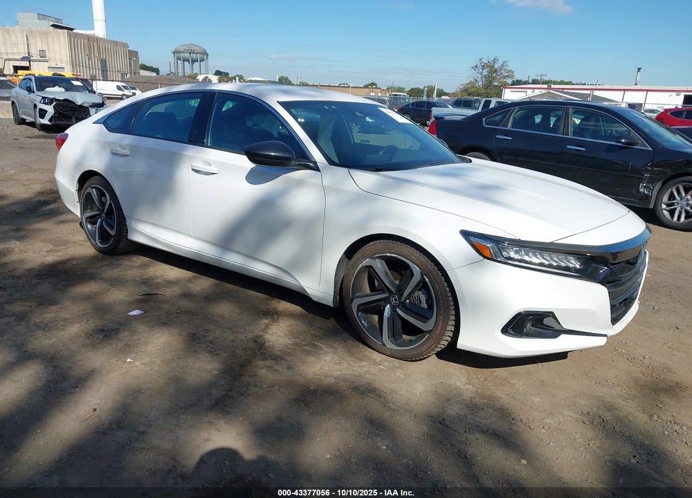 2022 HONDA ACCORD SPORT VIN: 1HGCV1F38NA063601