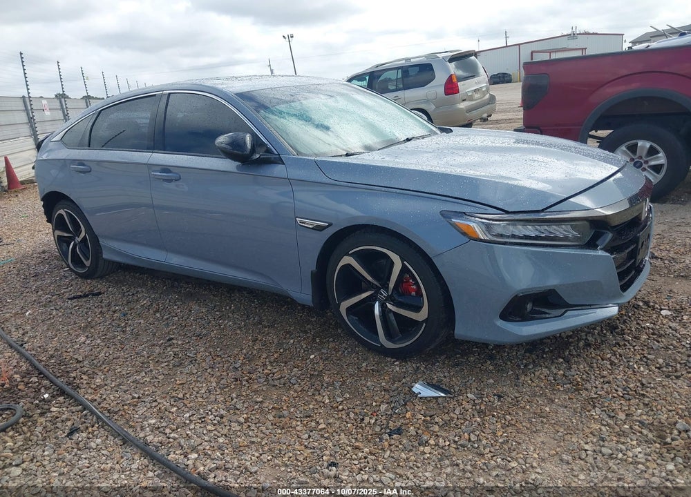 2021 HONDA ACCORD SPORT VIN: 1HGCV2F38MA013656