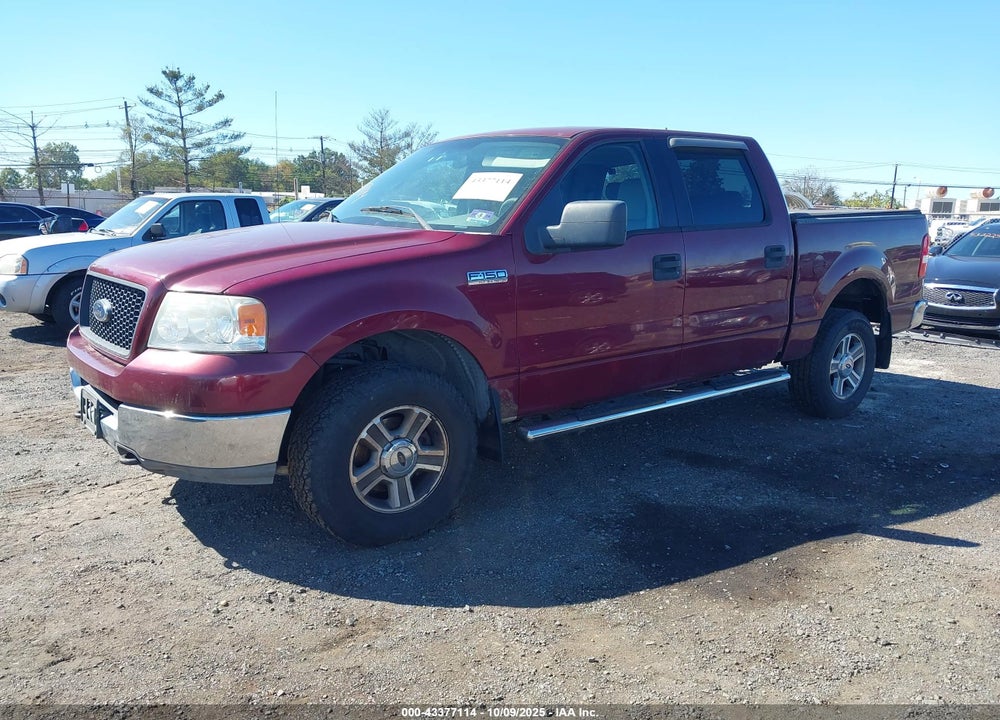 2005 FORD F-150 VIN: 1FTPW14565KC14737