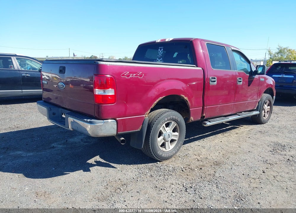 2005 FORD F-150 VIN: 1FTPW14565KC14737