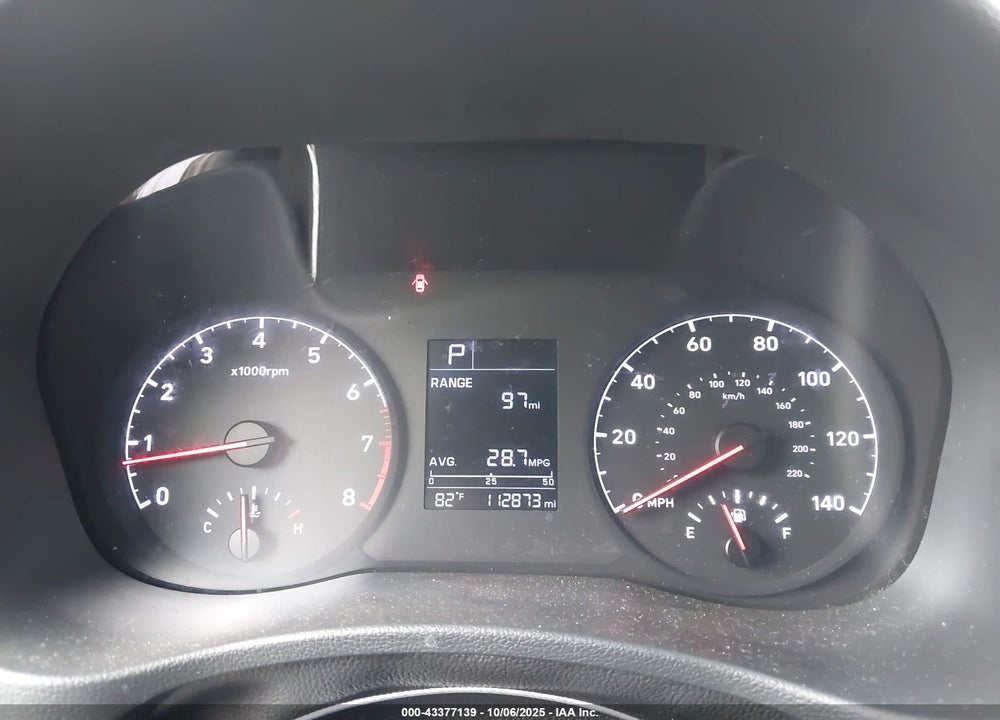 2019 HYUNDAI ACCENT SEL VIN: 3KPC24A35KE087895