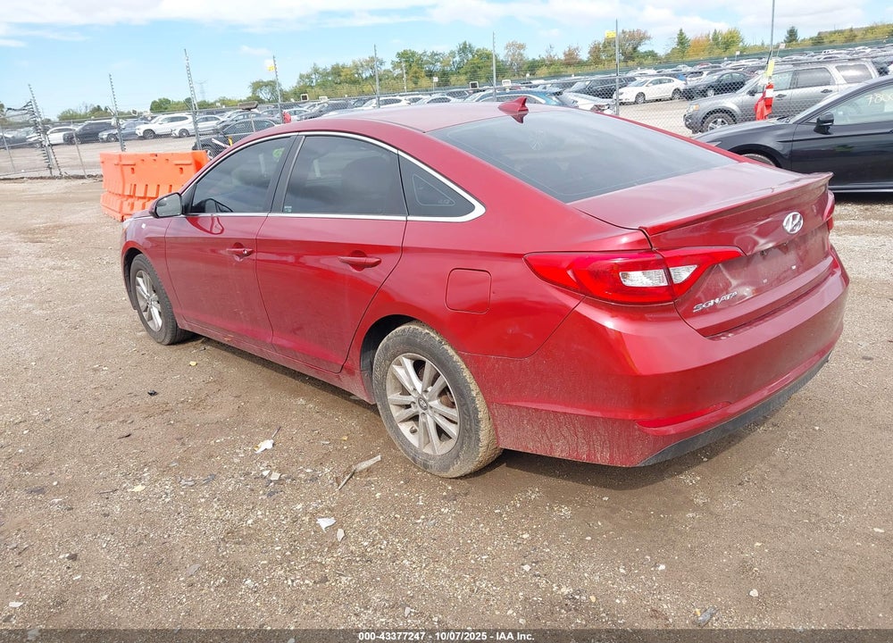 2016 HYUNDAI SONATA VIN: 5NPE24AF0GH360568