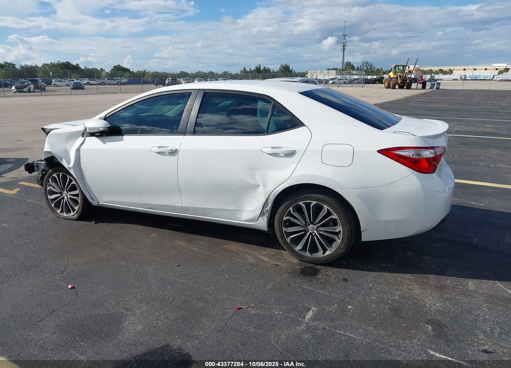 2016 TOYOTA COROLLA S PLUS VIN: 2T1BURHE6GC723708