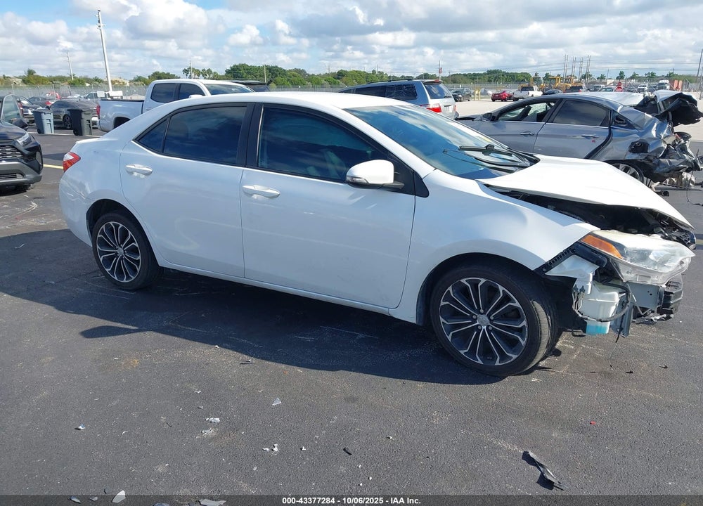 2016 TOYOTA COROLLA S PLUS VIN: 2T1BURHE6GC723708