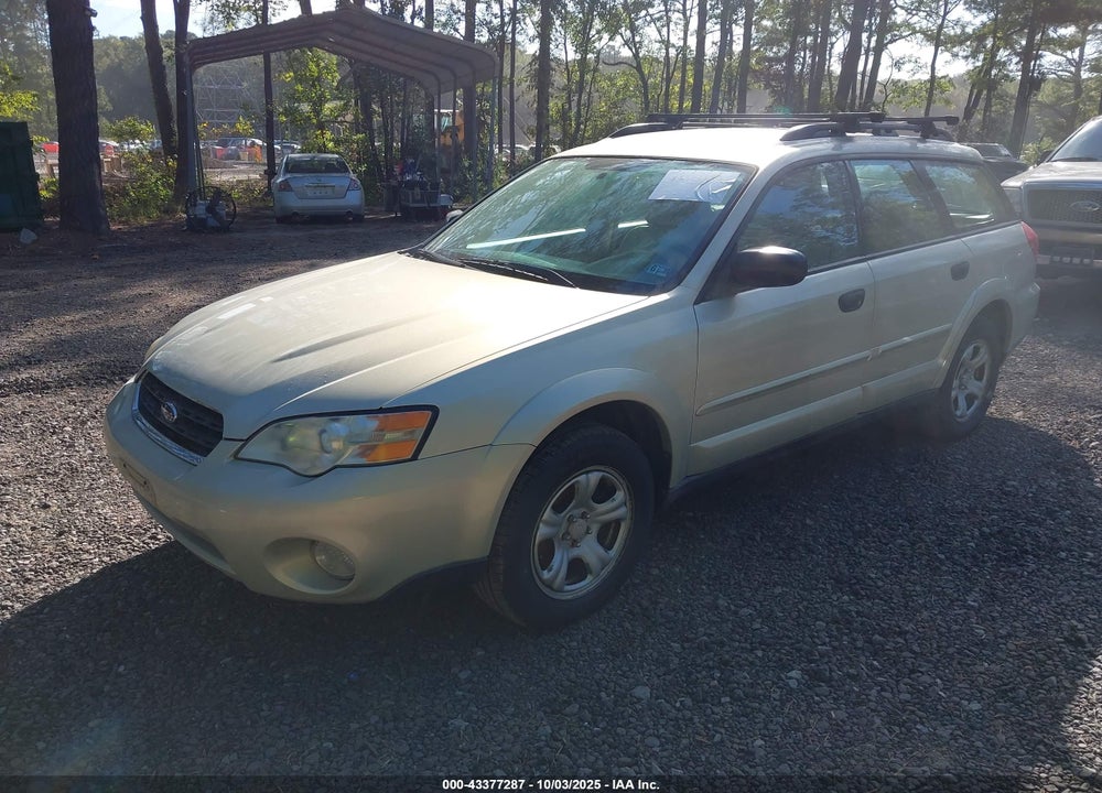 2007 SUBARU OUTBACK VIN: 4S4BP61C376311232