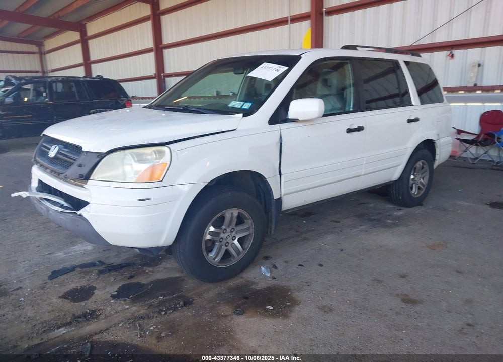 2003 HONDA PILOT EX-L VIN: 2HKYF18583H502608