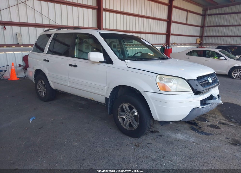 2003 HONDA PILOT EX-L VIN: 2HKYF18583H502608