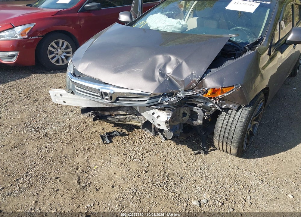 2012 HONDA CIVIC VIN: 2HGFB2F55CH605488