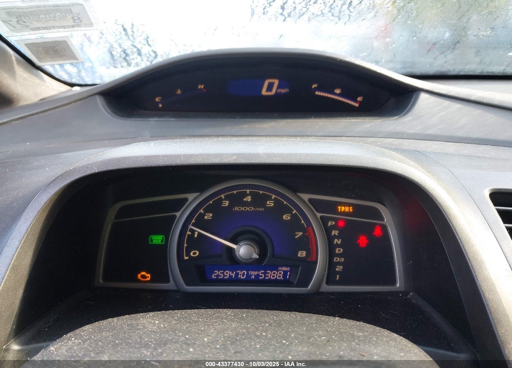 2009 HONDA CIVIC VIN: 2HGFA16839H328419