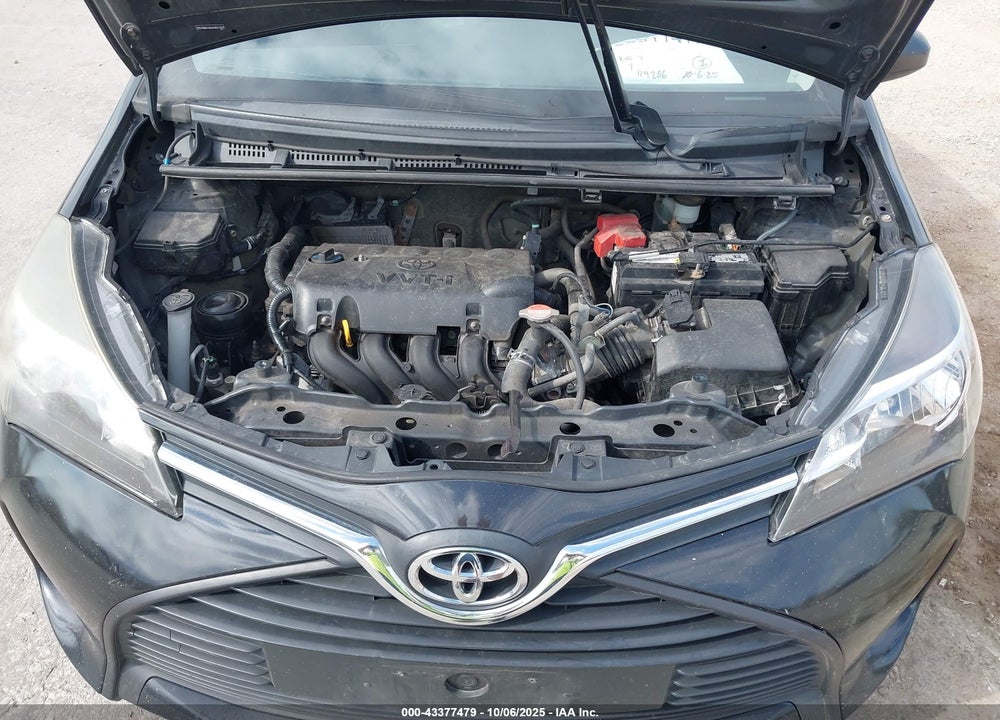 2017 TOYOTA YARIS L VIN: VNKKTUD34HA072876