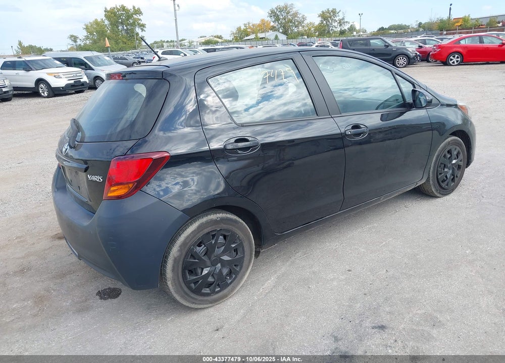 2017 TOYOTA YARIS L VIN: VNKKTUD34HA072876