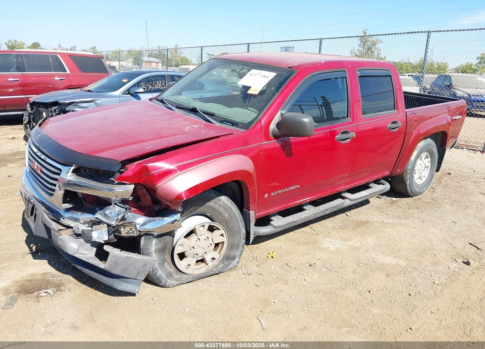 2005 GMC CANYON SLE VIN: 1GTDS136558104235
