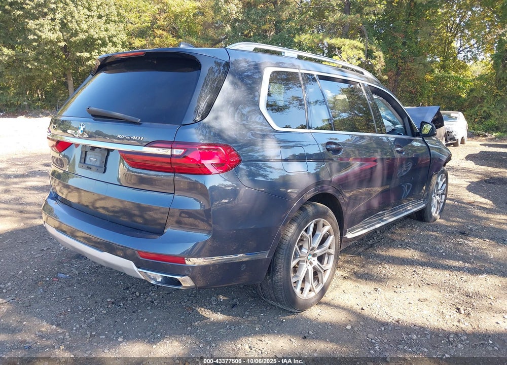 2021 BMW X7 XDRIVE40I VIN: 5UXCW2C00M9E87920