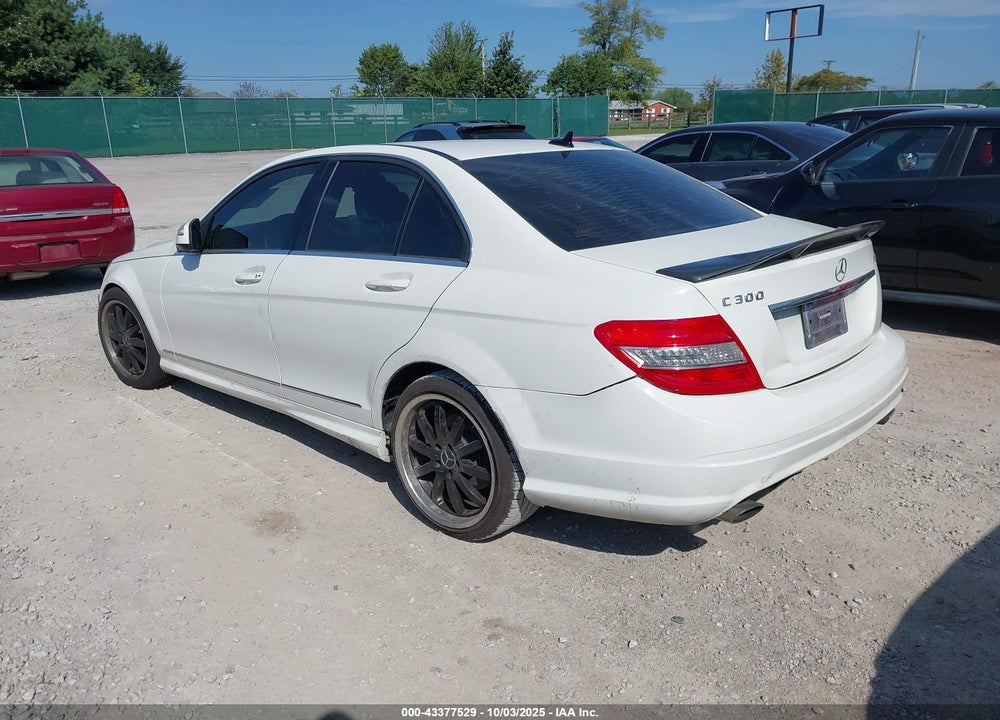 2008 MERCEDES-BENZ C 300 SPORT 4MATIC VIN: WDDGF81X38F111647