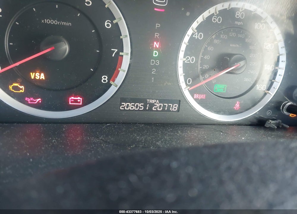 2010 HONDA ACCORD VIN: 1HGCP2F84AA192697