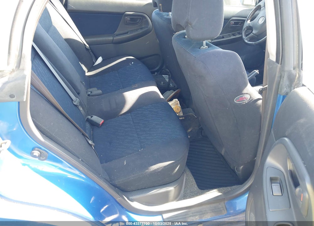 2002 SUBARU IMPREZA WRX VIN: JF1GD29652H512675