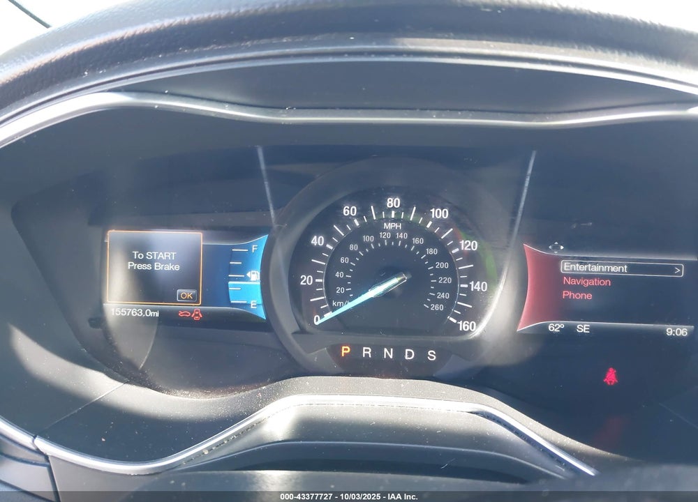 2017 FORD FUSION VIN: 3FA6P0VP2HR153363