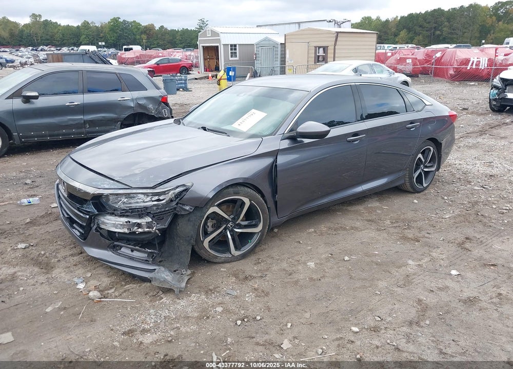 2018 HONDA ACCORD SPORT VIN: 1HGCV1F38JA200840