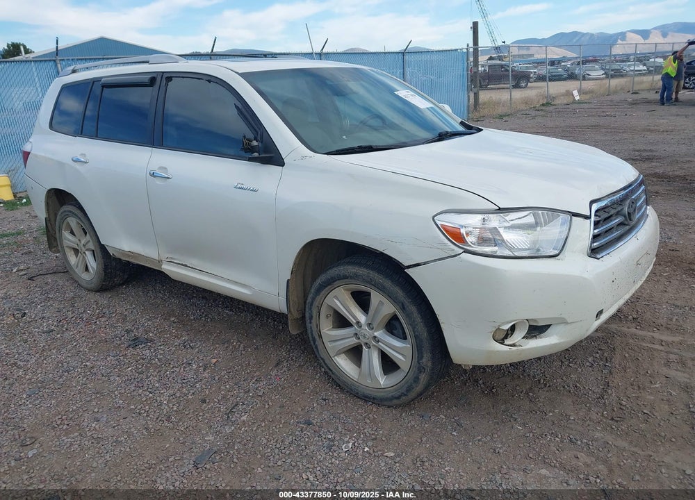 2008 TOYOTA HIGHLANDER LIMITED VIN: JTEES42A982072047