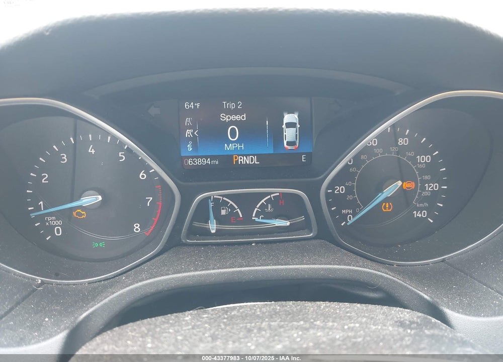 2018 FORD FOCUS SE VIN: 1FADP3F27JL287799