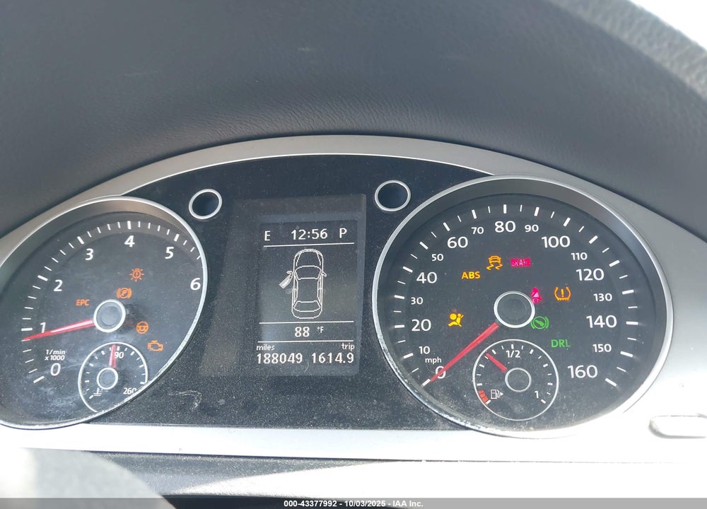 2010 VOLKSWAGEN PASSAT KOMFORT VIN: WVWJK7AN8AE137788