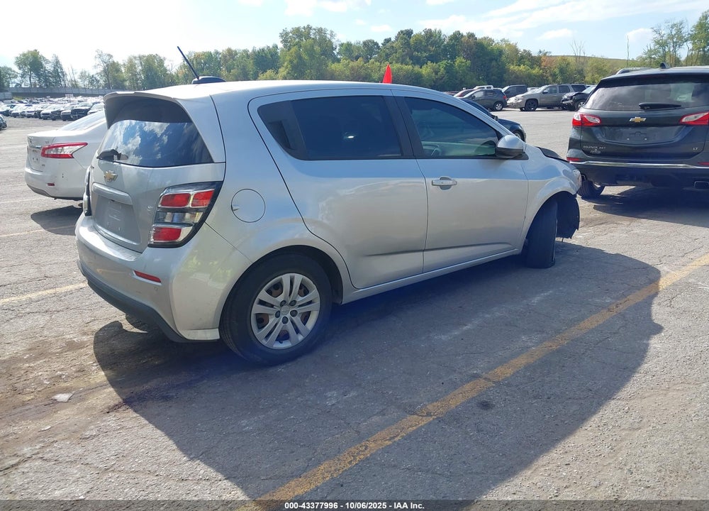 2020 CHEVROLET SONIC FWD  1FL 5-DOOR VIN: 1G1JG6SB8L4127649
