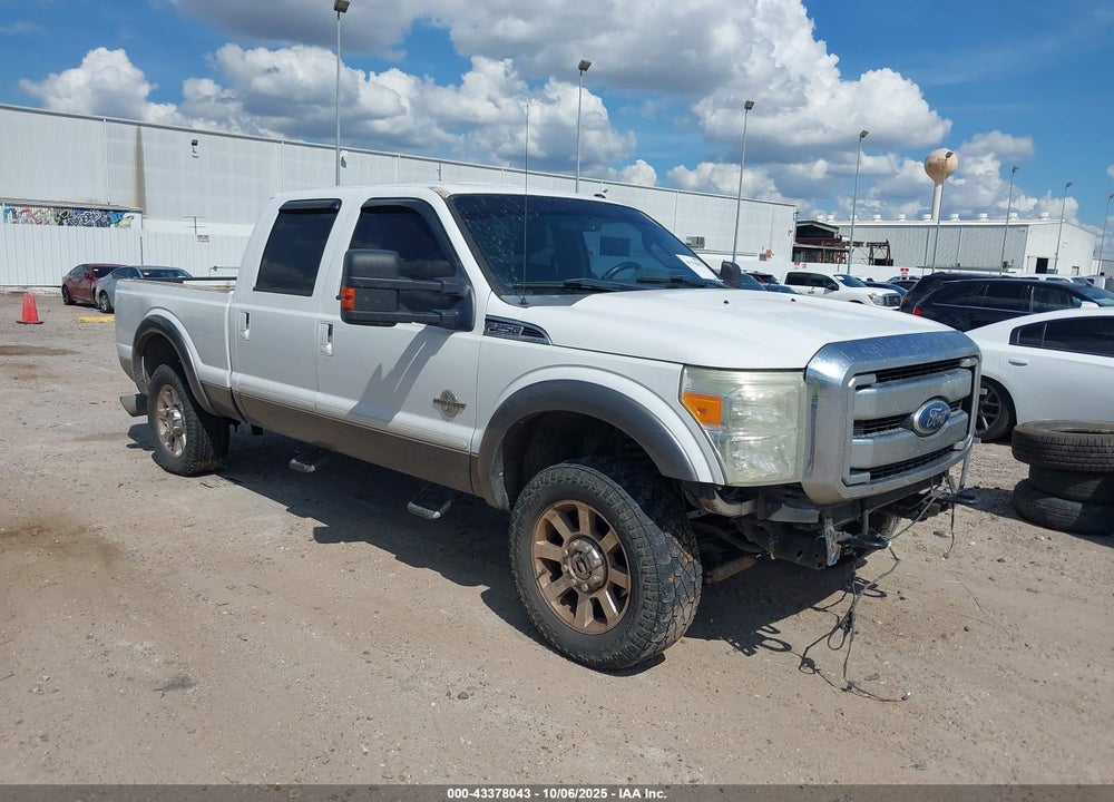 2011 FORD F-250 LARIAT VIN: 1FT7W2BT3BEC85198