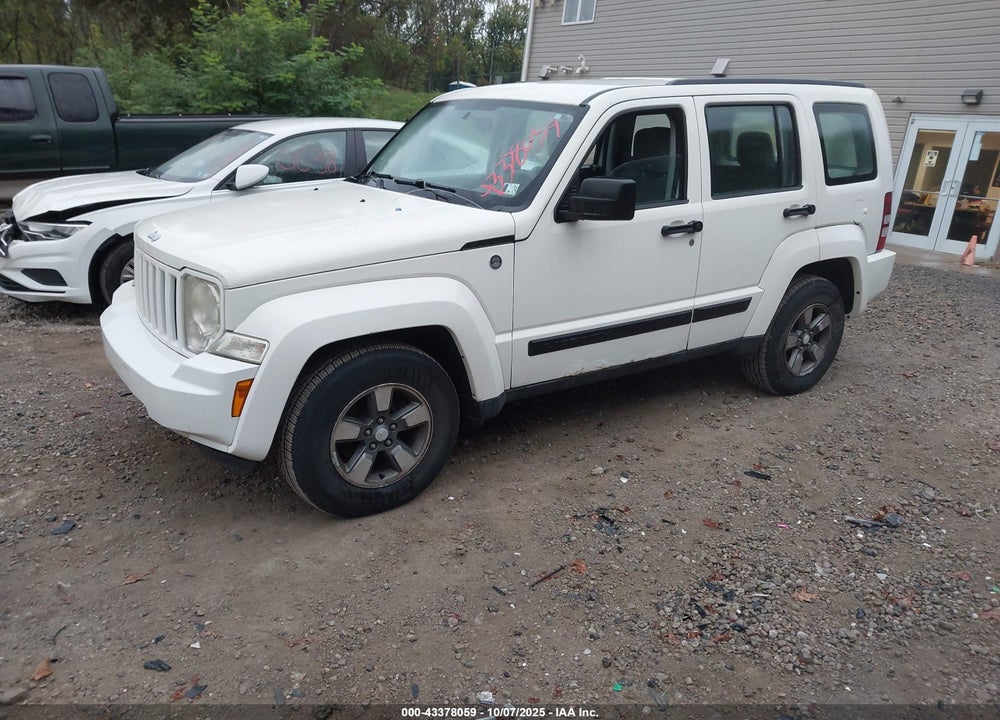 2008 JEEP LIBERTY SPORT VIN: 1J8GN28K48W288012