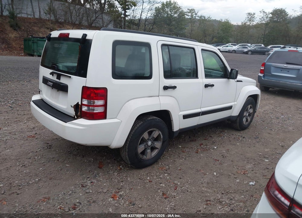 2008 JEEP LIBERTY SPORT VIN: 1J8GN28K48W288012