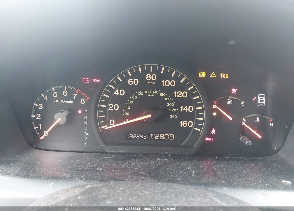 2003 HONDA ACCORD 3.0 EX VIN: 1HGCM665X3A012258