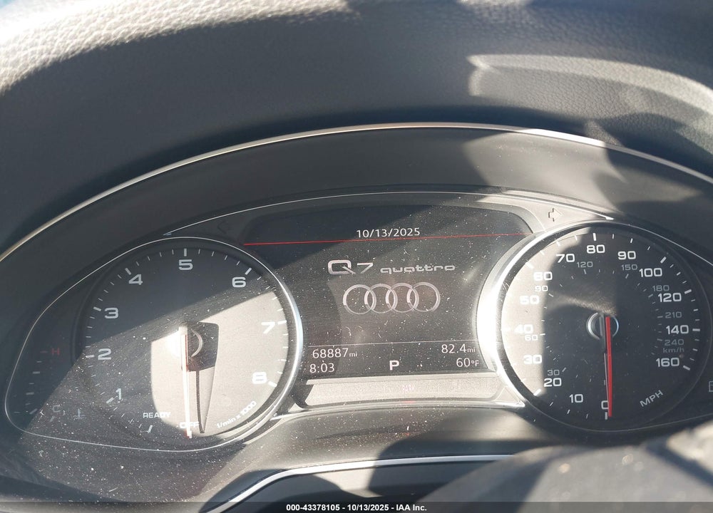 2018 AUDI Q7 2.0T PREMIUM VIN: WA1AHAF75JD007778
