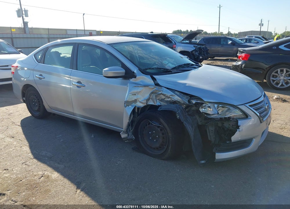 2013 NISSAN SENTRA SV VIN: 3N1AB7AP1DL607927