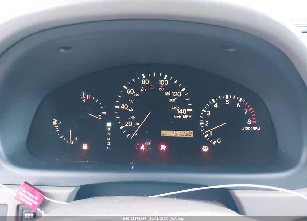 2001 LEXUS RX 300 VIN: JTJHF10U710198407