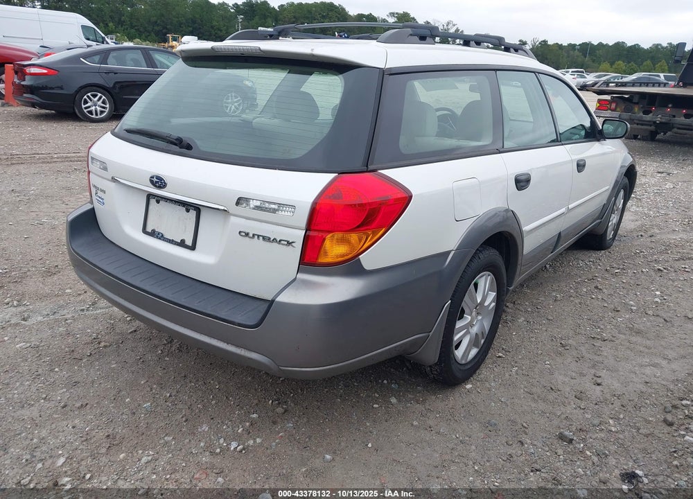 2005 SUBARU OUTBACK 2.5I VIN: 4S4BP61C957309556