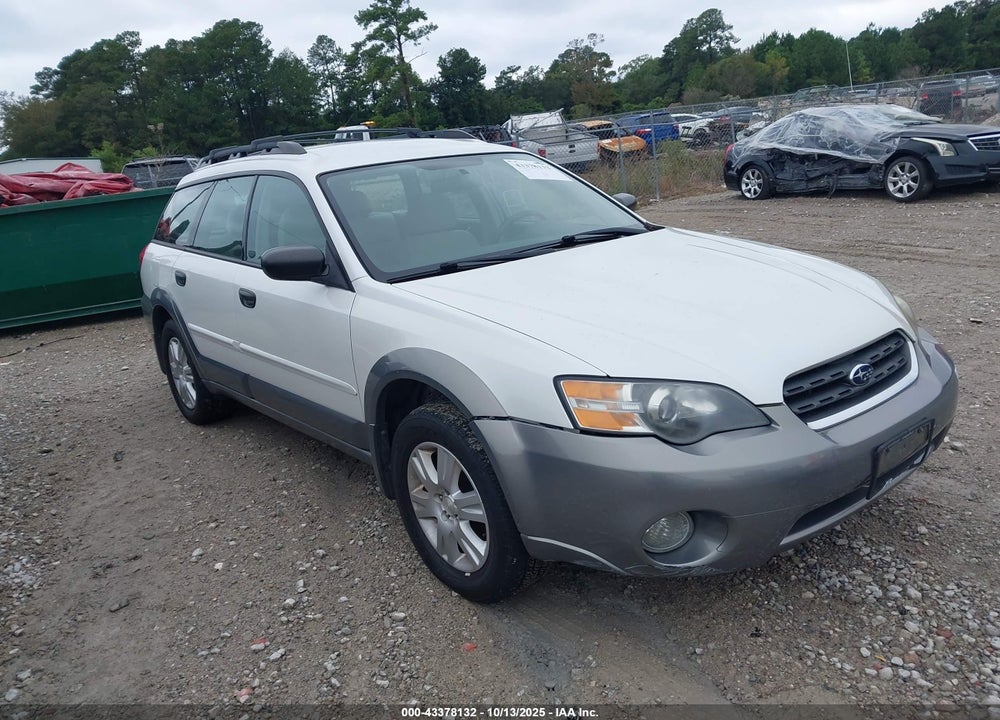 2005 SUBARU OUTBACK 2.5I VIN: 4S4BP61C957309556