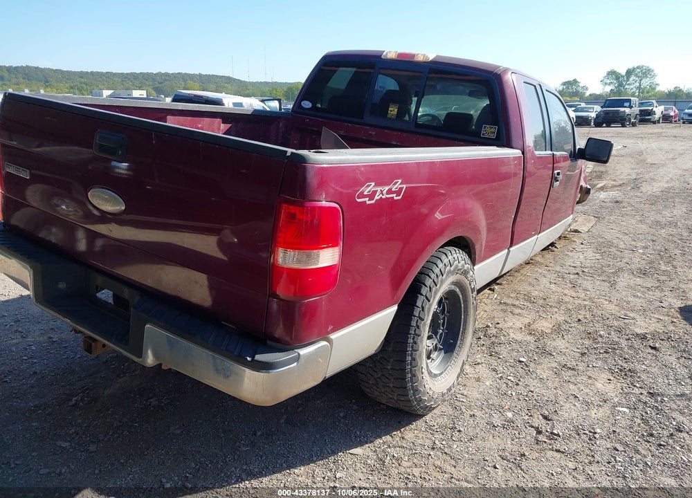 2006 FORD F-150 VIN: 1FTPX14556KA92340