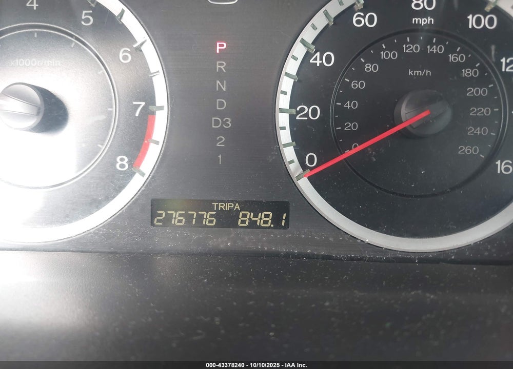 2011 HONDA ACCORD VIN: 1HGCP2F70BA127502