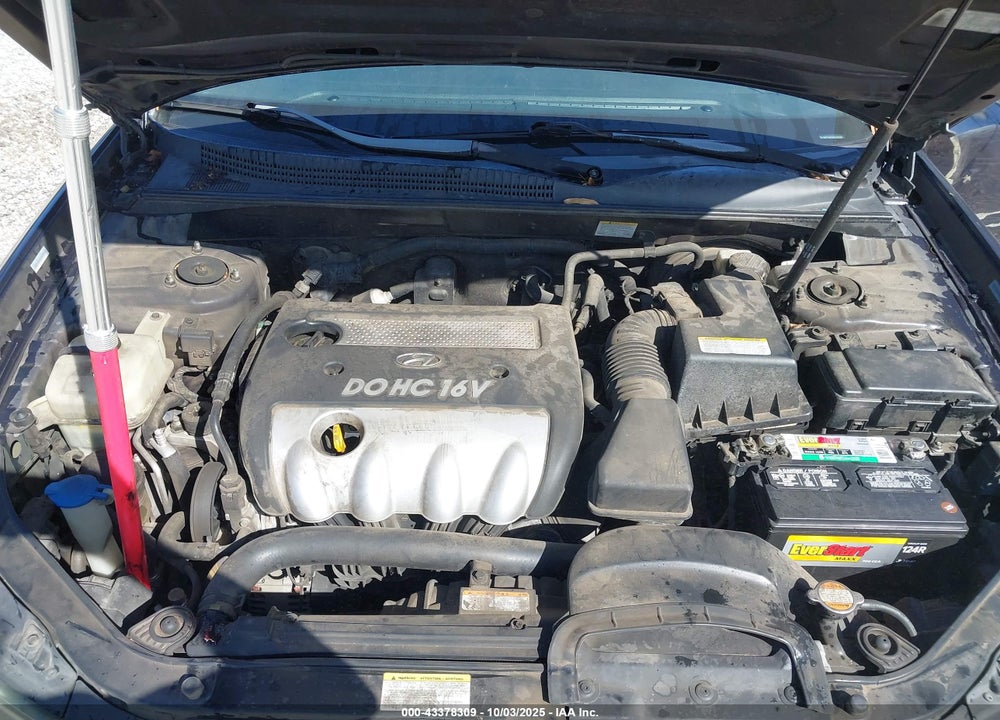 2008 HYUNDAI SONATA VIN: 5NPET46C68H299580