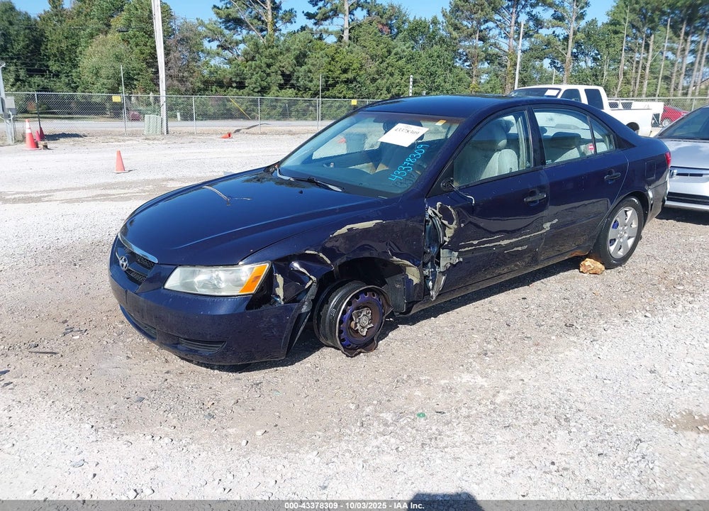 2008 HYUNDAI SONATA VIN: 5NPET46C68H299580